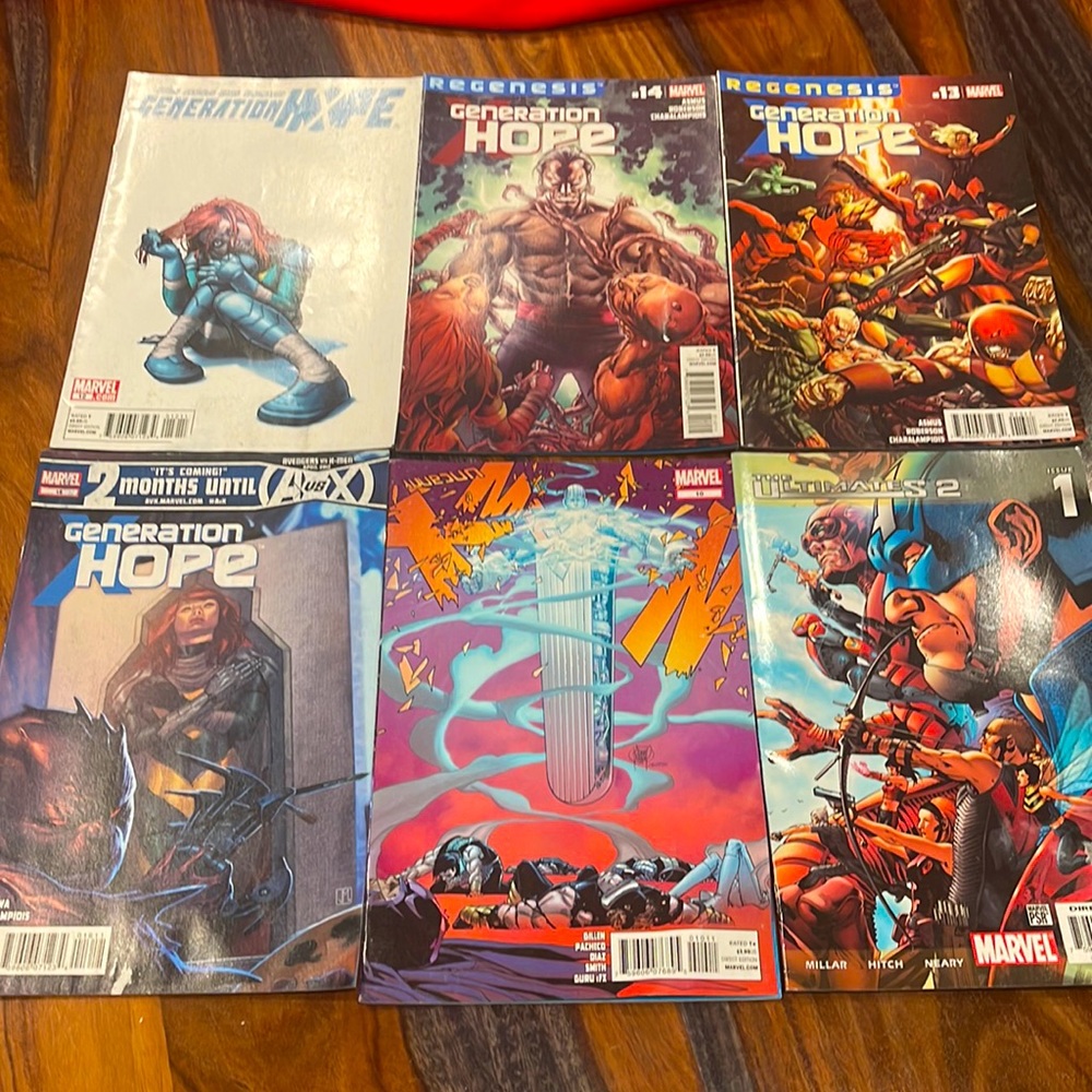 Marvel Comic Books. Great Condition